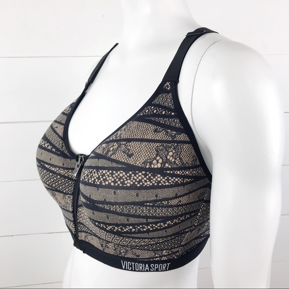 Victoria's Secret Other - Victoria’s Secret Sport 36DD Bra Zip Front Lace